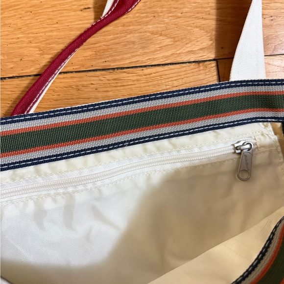 Eddie Bauer Embroidered Logo Tote Bag Medium Size - Picture 5 of 5